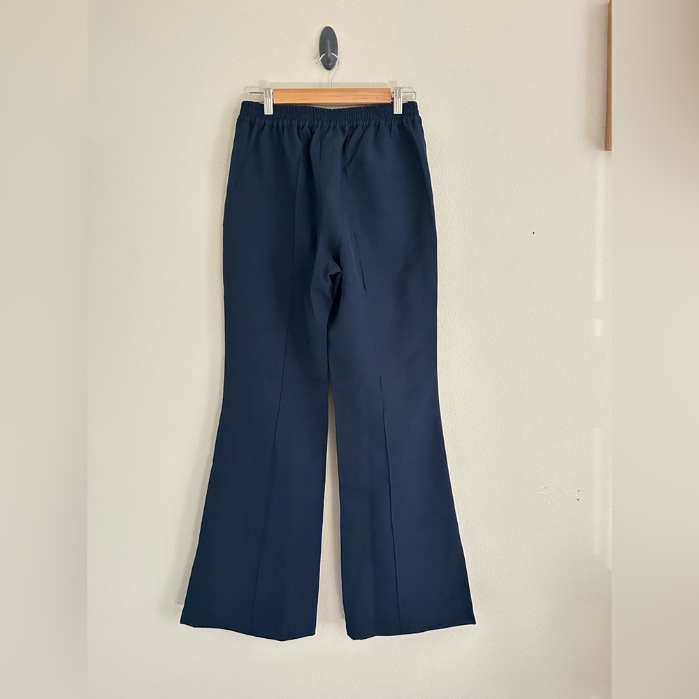 Addison Bay   Active Crepe Twiggy Pant Versatile Navy Medium NWT - Picture 6 of 10